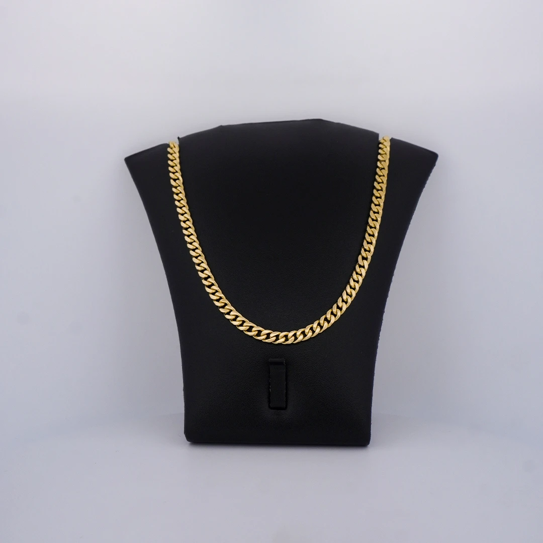 1564576.webp Cadena Cubana en Oro 18 Kilates - Image 1