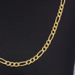 CADENA TEJIDO TRES POR UNO EN ORO 18 KILATES - Image 2