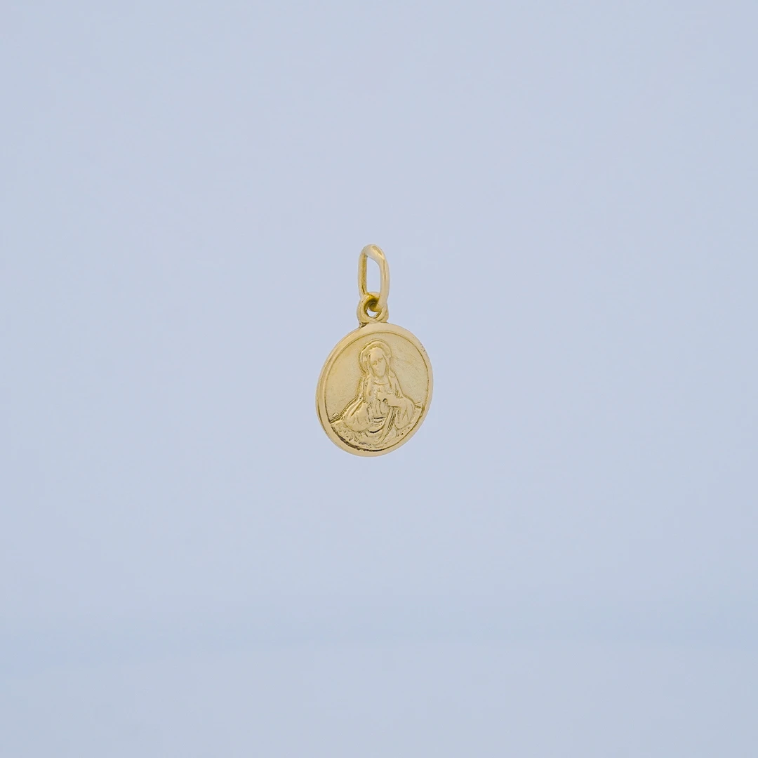 1572050.webp DIJE MEDALLA VIRGEN ORO EN ORO 18 KILATES - Image 1