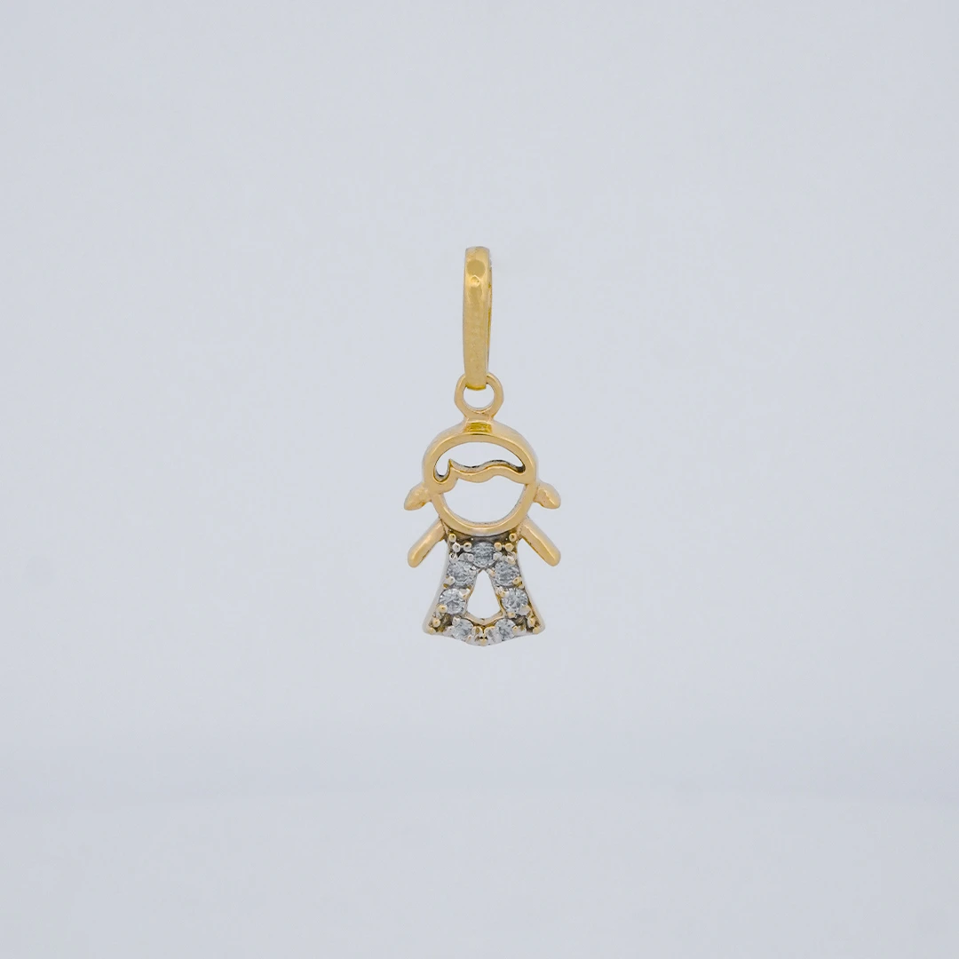 1572053.webp Dije Muñeca Calada Oro en Oro 18 Kilates - Image 1