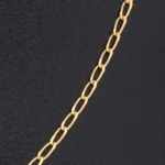 CADENA DE TEJIDO BANANA EN ORO 18K - Image 2