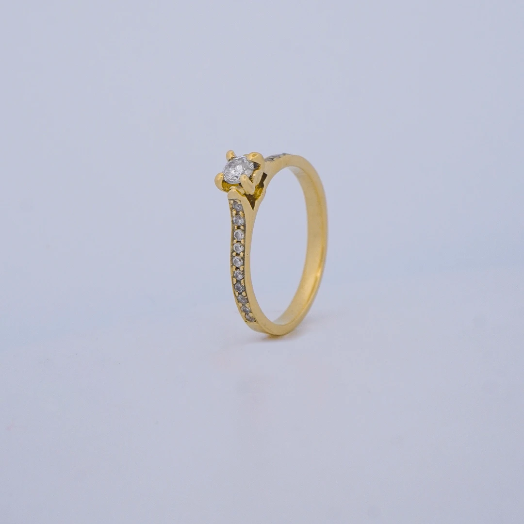 1572146.webp Anillo Solitario Tennis en Oro 18 Kilates - Image 1