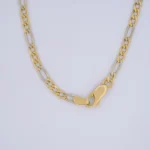 Cadena Tejido Tres Por Uno en Dos Oros 18 Kilates - Image 3
