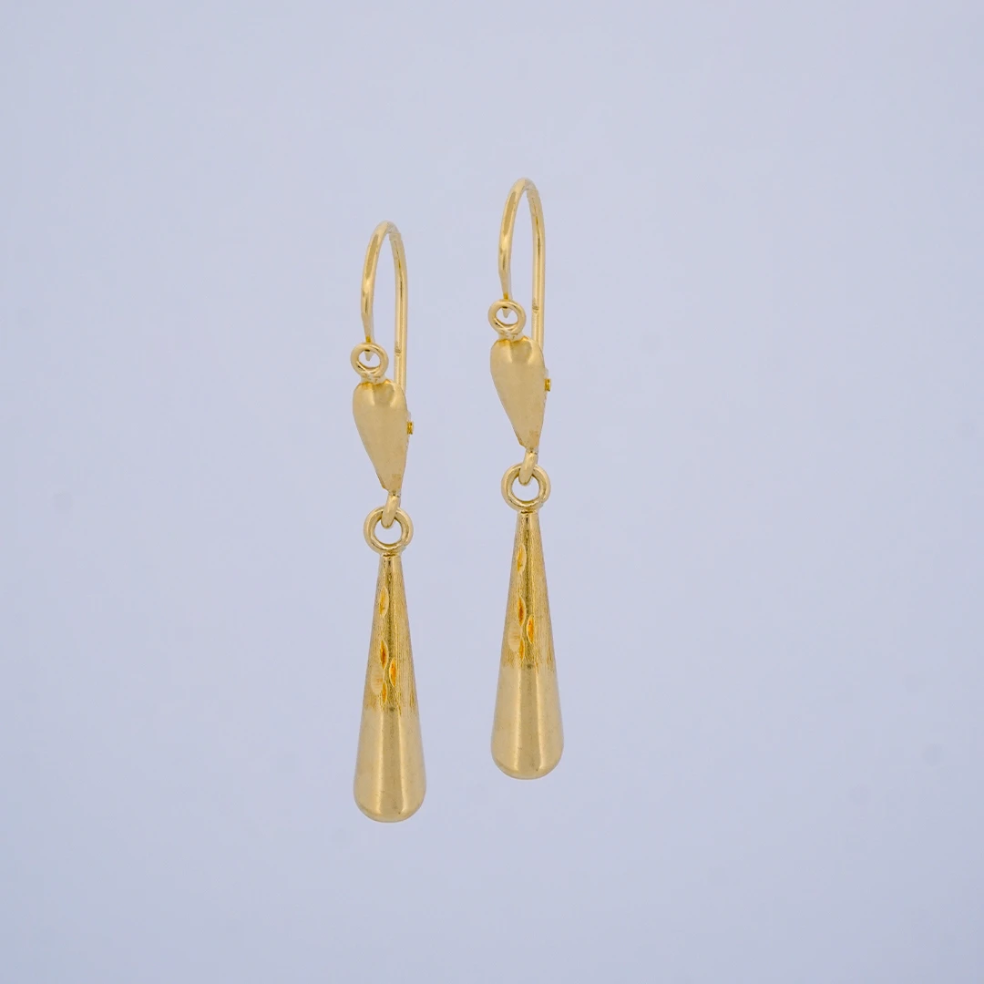 1582212.webp Aretes Pata de Cabra en Oro 18 Kilates - Image 1
