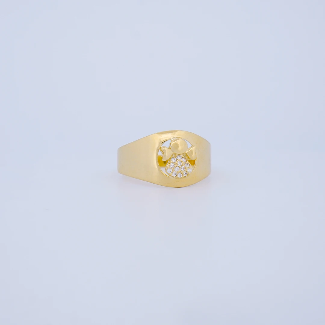 1634834.webp ANILLO PARA DAMA ÁNGEL EN ORO 18K - Image 1