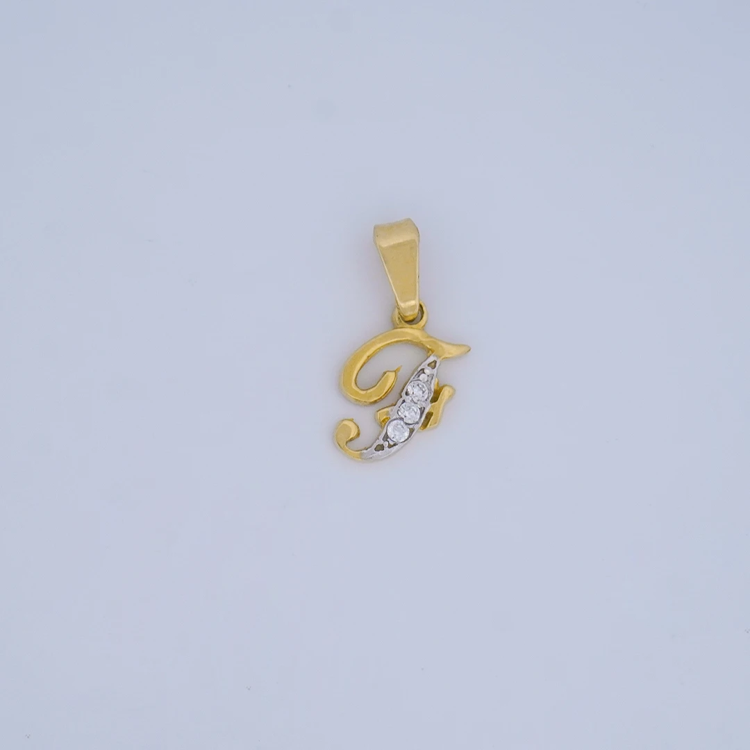 1634851.webp DIJE LETRA F CON PIEDRAS EN ORO 18K - Image 1