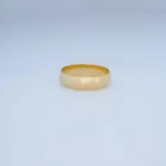 Anillo Matrimonio Liso En Oro 18 Kilates - Orofino Ecuador (vista 3)