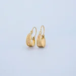 Aretes Candongas Pequeñas en Oro 18 Kilates
