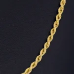 Cadena Tejido Cordon Salomonico en Oro 18 Kilates - Image 2