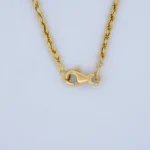 Cadena Tejido Cordon Salomonico en Oro 18 Kilates - Image 3