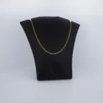 Cadena Tejido Banana Fina en Oro 18 Kilates