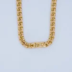 Cadena Tejido Chino en Oro 18 Kilates - Image 3