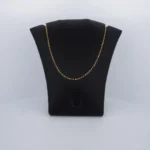 Cadena Tejido Rolon Fina Corta en Oro 18 Kilates