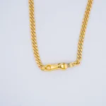 Cadena Tejido Cubano en Oro 18 Kilates - Image 3
