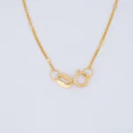 Cadena Tejido Cola de Raton Picada en Oro 18 Kilates - Image 3