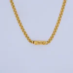 CADENA DE TEJIDO CHINO EN ORO 18K - Image 3