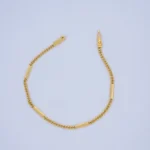 PULSO DE TEJIDO CUBANO BARRAS EN ORO 18K
