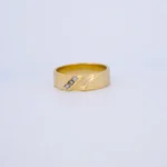 Anillo Matrimonio Corrugado en Oro 18 Kilates - Image 3