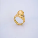 Anillo para Hombre Montura Caballo en Oro 18 Kilates