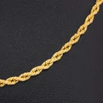 Cadena Tejido Cordon Salomonico en Oro 18 Kilates - Image 2