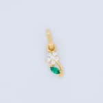 DIJE FLOR EN ORO 18K