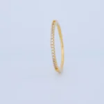 ANILLO PARA DAMA TENNIS FINO EN ORO 18K