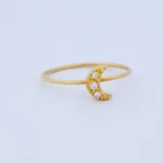 ANILLO PARA DAMA LUNA EN ORO 18K