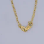 Cadena Tejido Escalera en Oro 18 Kilates - Image 3