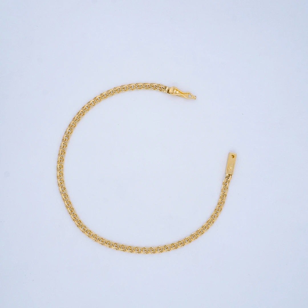 1902831.webp PULSO DE TEJIDO CHINO EN ORO 18K - Image 1
