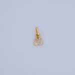 DIJE CISNES EN ORO 18K