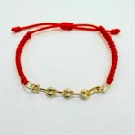 PULSO CON HERRAJE ESTILO GUCCI EN ORO 18 KILATES