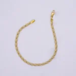 Pulso Tejido Escalera Oro 18K - Orofino Ecuador
