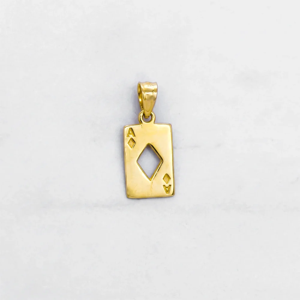 Dije Naipe 18K - Orofino Ecuador