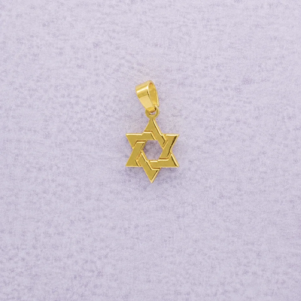 Dije Estrella De David 18K - Orofino Ecuador