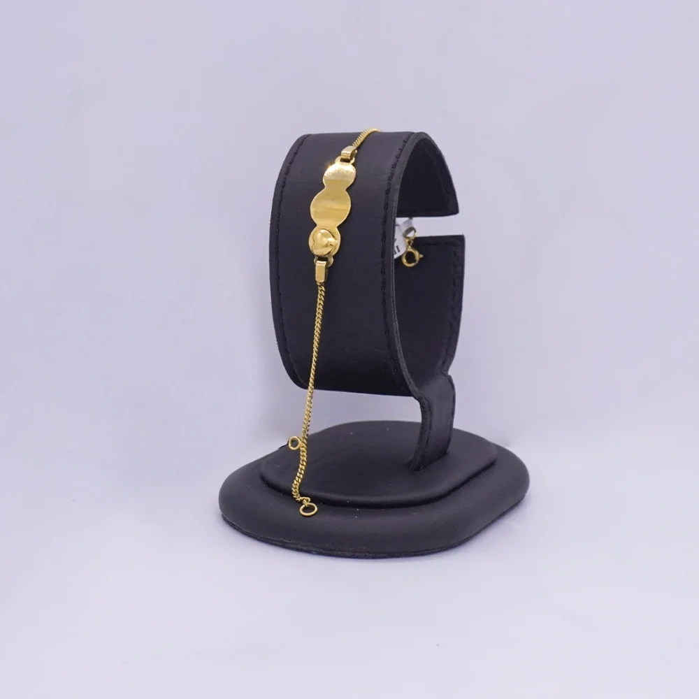 Pulso Placa Pequeño Oro 18K - Orofino Ecuador