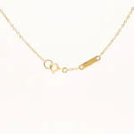 Cadena Tejido Rolon Van Cleef Negro Oro 18K - Orofino Ecuador (vista 3)