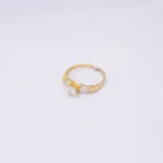 Anillo Solitario Oro 18K - Orofino Ecuador