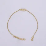Pulso Tejido Escalera Infinito Oro 18K - Orofino Ecuador