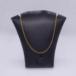 Cadena Tejido Rolon Fina Corta Oro 18K - Orofino Ecuador