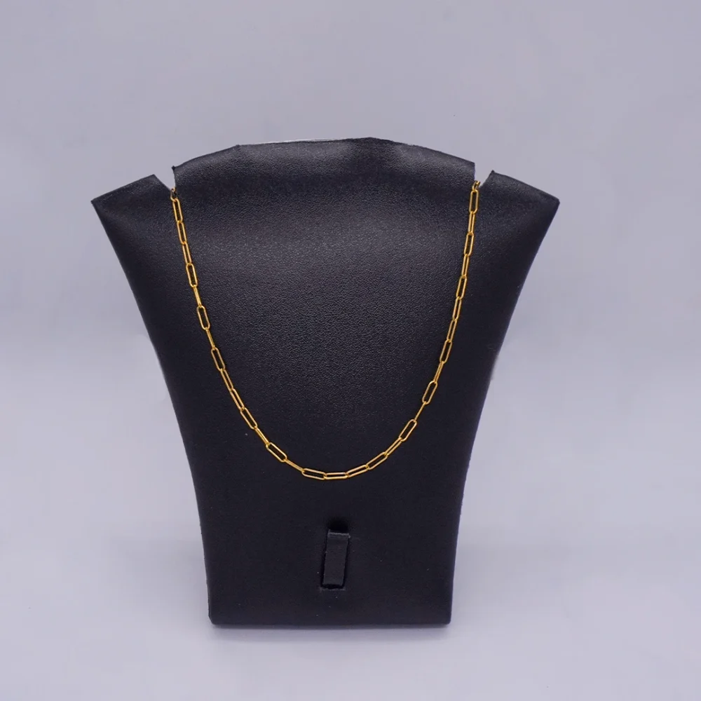 Cadena Tejido Ancora Corta Oro 18K - Orofino Ecuador