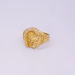 Anillo Para Hombre Herradura Caballo Oro 18K - Orofino Ecuador