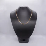 CADENA TEJIDO GUCCI TRES OROS 18K