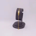 PULSO TEJIDO BANANA PLACA ORO 18K