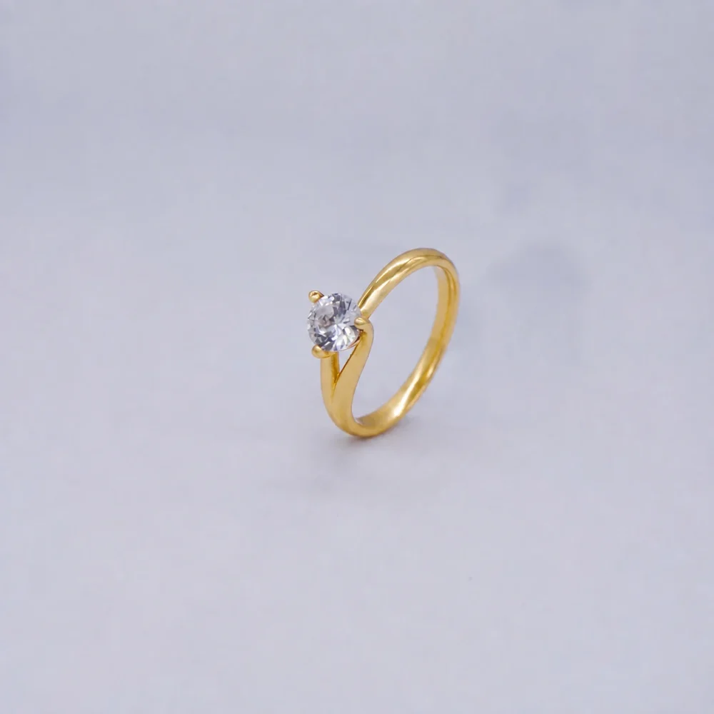 Anillo Compromiso 18K - Orofino Ecuador