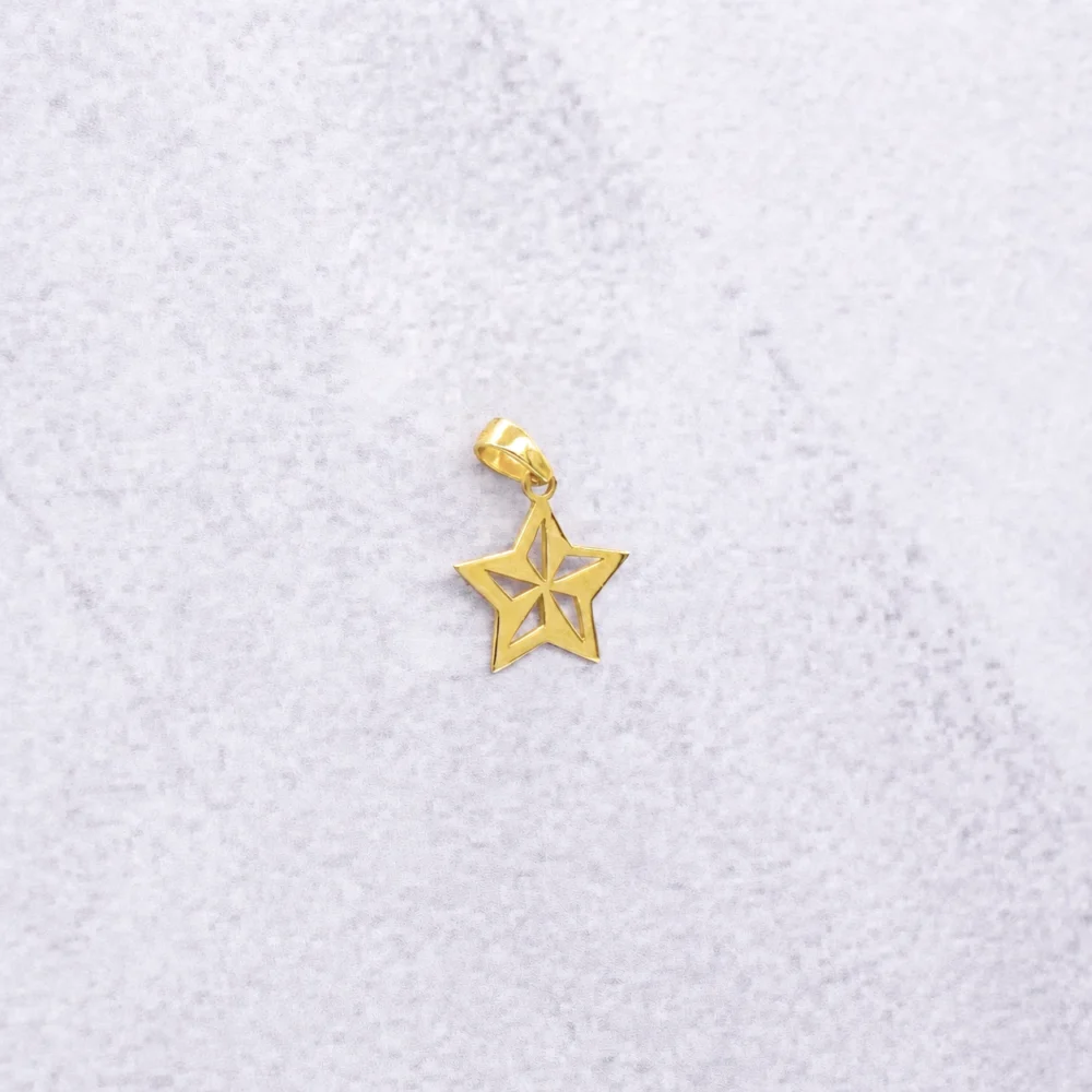 Dije Estrella 18K - Orofino Ecuador