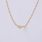 CADENA TEJIDO TRES POR UNO 18K - Image 3