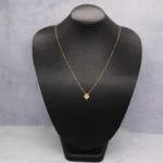 CADENA TEJIDO ROLON VAN CLEEF BLANCO ORO 18K