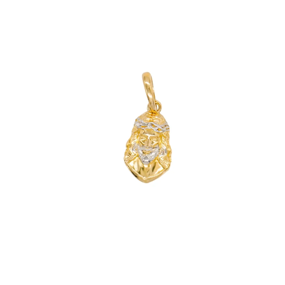 Dije Rostro Cristo Oro 18K - Orofino Ecuador