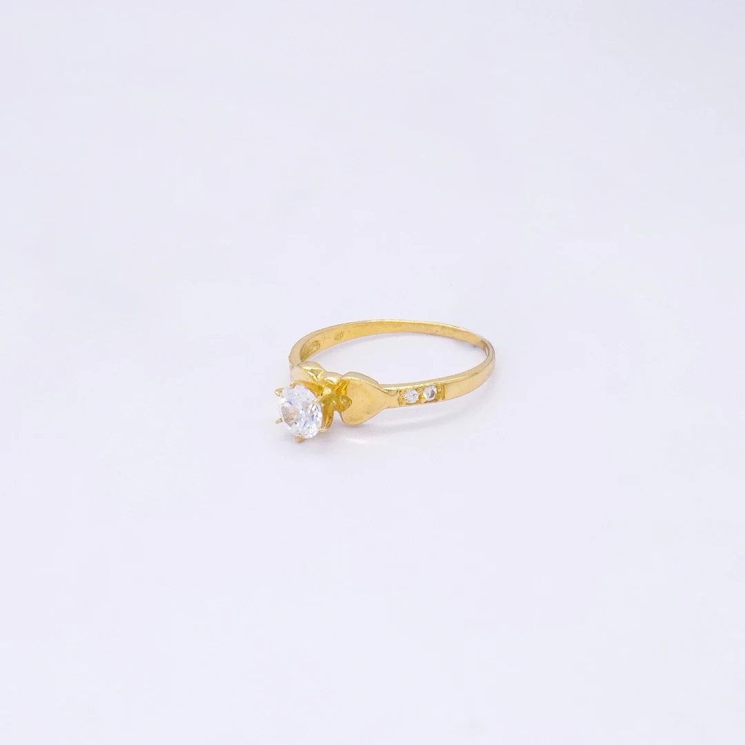 1671983.webp Anillo Solitario Oro 18K - Orofino Ecuador