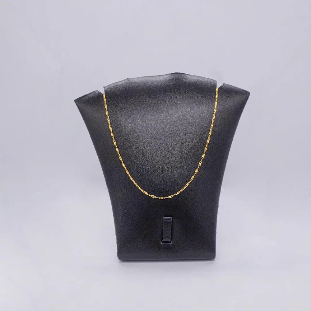 Cadena Tejido Ancora Corta Oro 18K - Orofino Ecuador